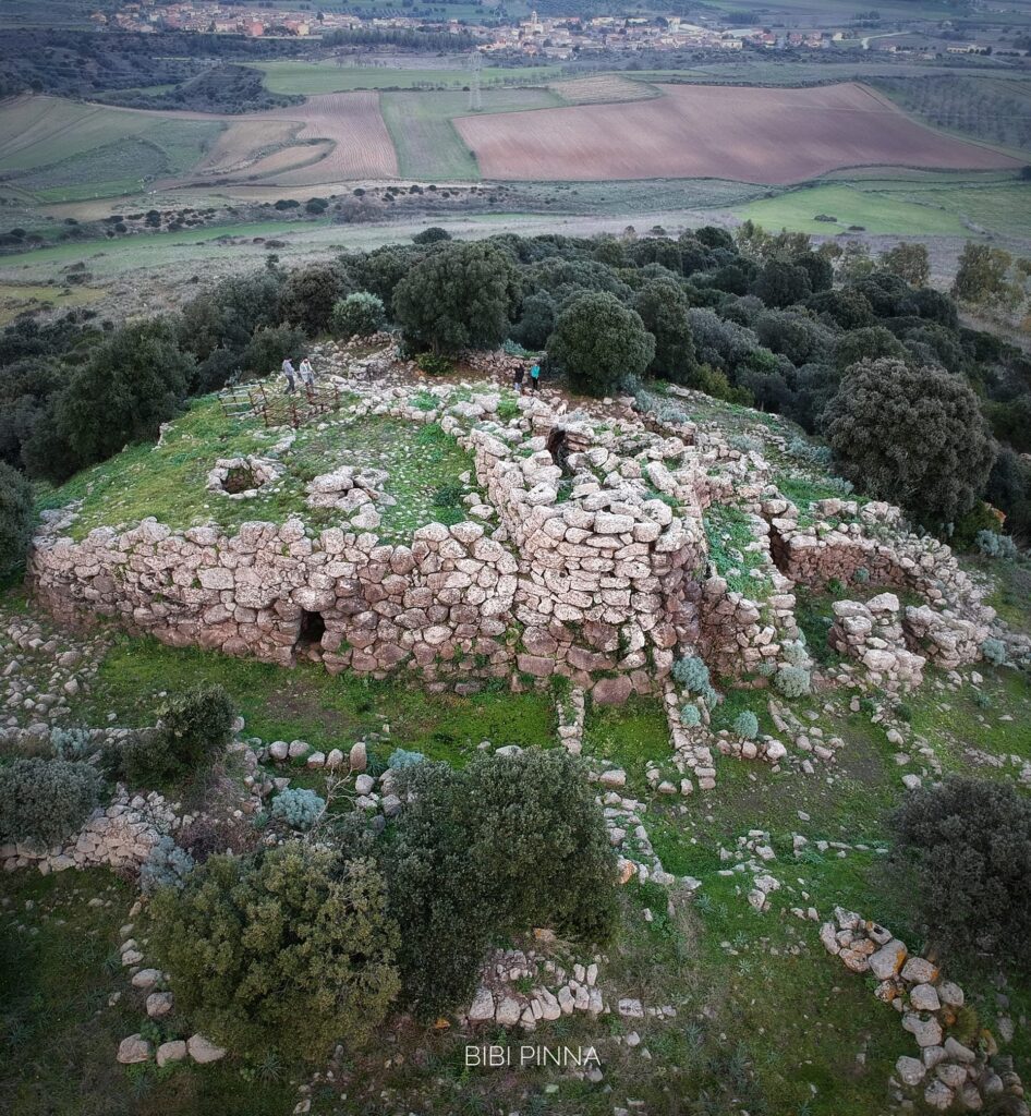 21a: Nuraghe sa Fogaia of Siddi and the Giant's Tomb Cuaddu ‘e Nixias of Lunamatrona.