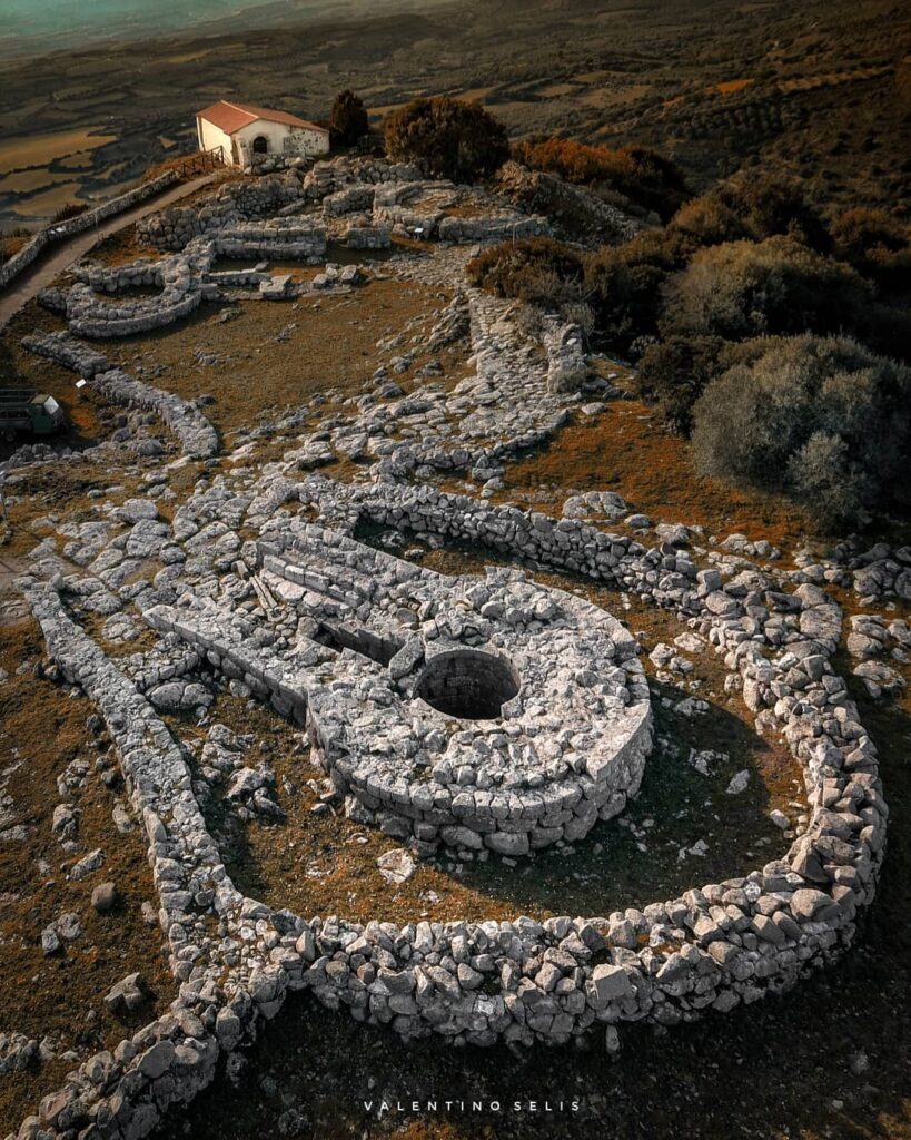 The nuragic sanctuary of Santa Vittoria di Serri