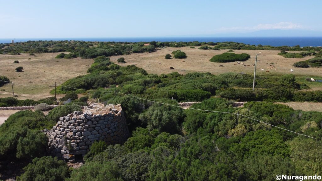 The nuraghe Tuttusoni in Aglientu