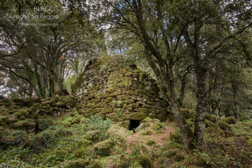 The nuraghe Costa-Sa Reggia in Burgos