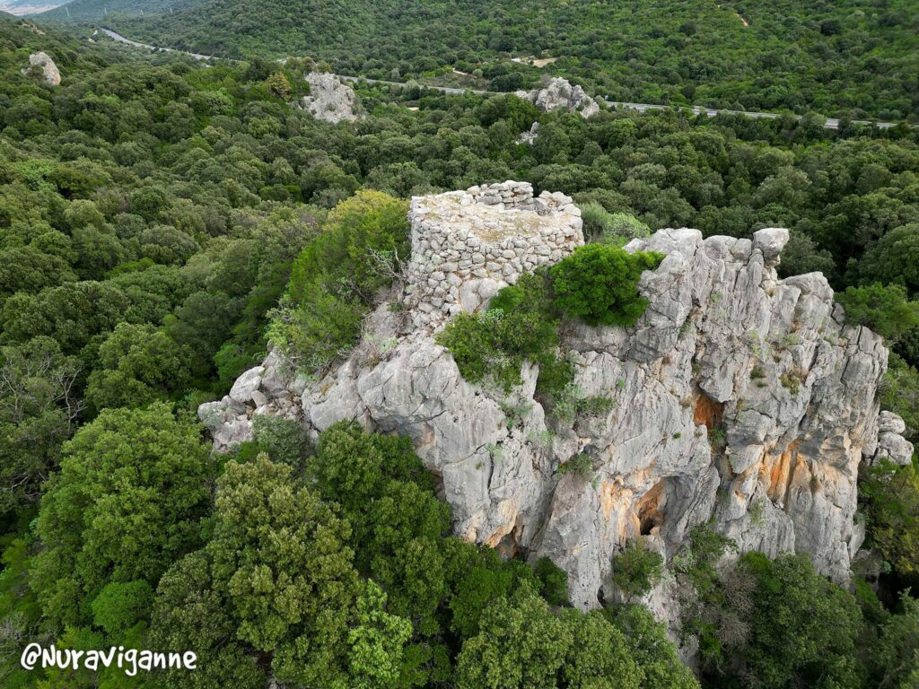 Il nuraghe Litu Ertiches ad Irgoli