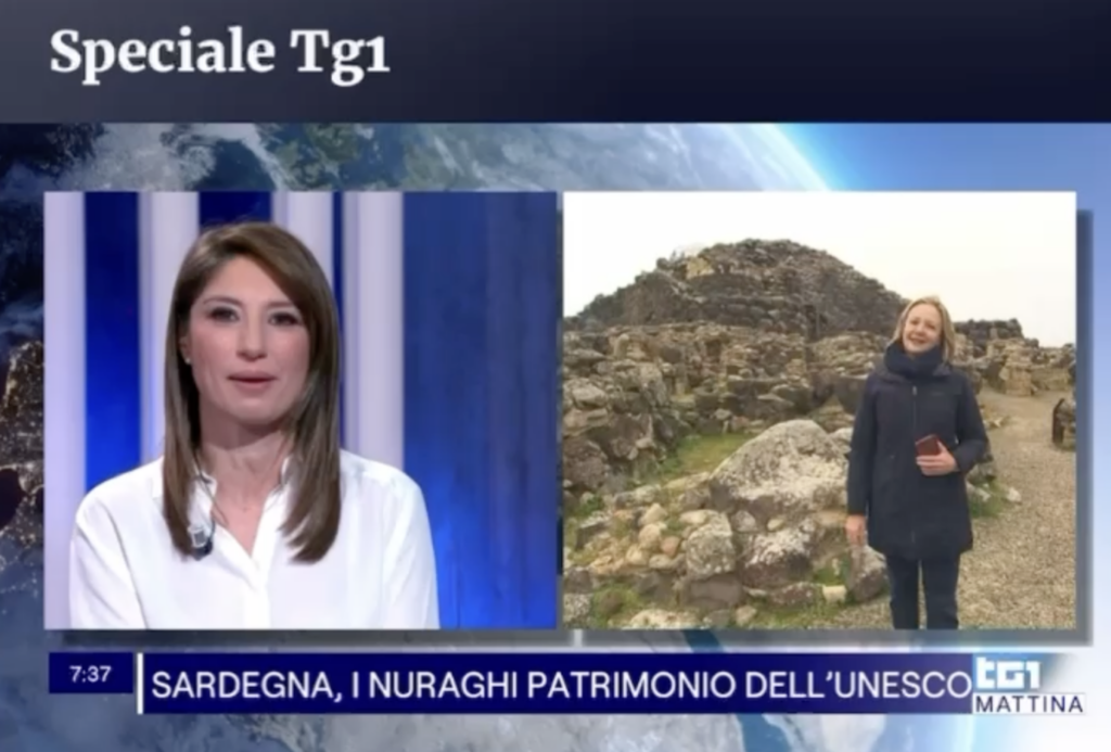 La civiltà nuragica su “Tg1 mattina”