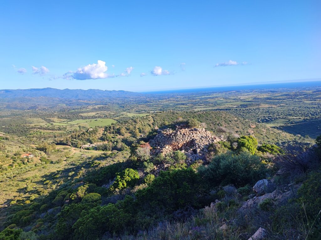Il nuraghe Pirrei a Sinnai