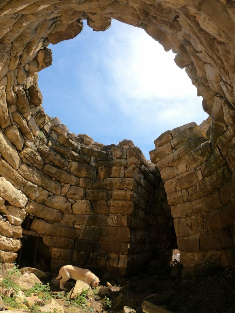 Il nuraghe Santu Miali a Pompu